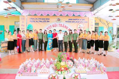 TRƯỜNG MẦM NON NAM TOÀN TỔ CHỨC CHƯƠNG TRÌNH “BÉ VUI HỘI TRĂNG RẰM” NĂM 2025 VỚI CHỦ ĐỀ “TRUNG THU CHO EM”