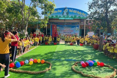 Mầm non Nam Toàn – Rộn Ràng Các Hoạt Động Chào Mừng 43 Năm Ngày Nhà Giáo Việt Nam