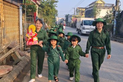 TRƯỜNG MẦM NON NAM TOÀN TỔ CHỨC CHƯƠNG TRÌNH “CHÚNG TÔI LÀ CHIẾN SĨ” KỶ NIỆM 81 NĂM NGÀY THÀNH LẬP QUÂN ĐỘI NHÂN DÂN VIỆT NAM (22/12/1944 – 22/12/2025)